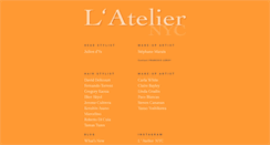 Desktop Screenshot of lateliernyc.com